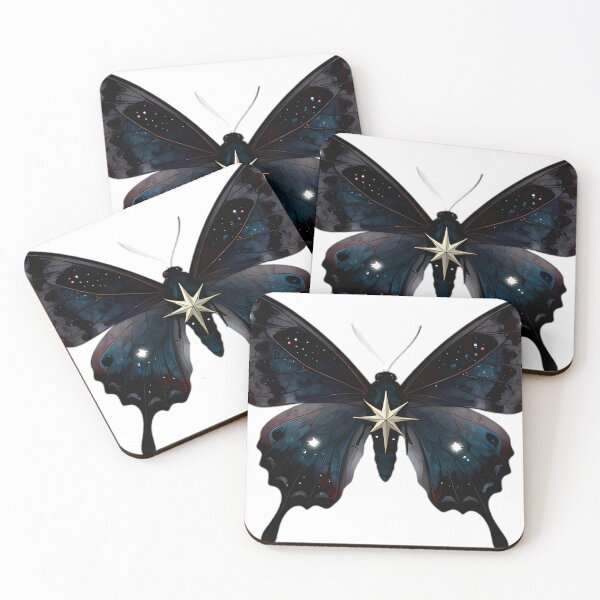 Item preview, Gothic Luna Moth The Star Tarot designed and sold by IllumeInk.