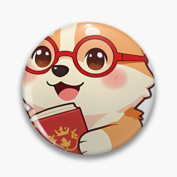 Item preview, Cute Pembroke Corgi with Royal Autumn Storybook designed and sold by pumsquare.