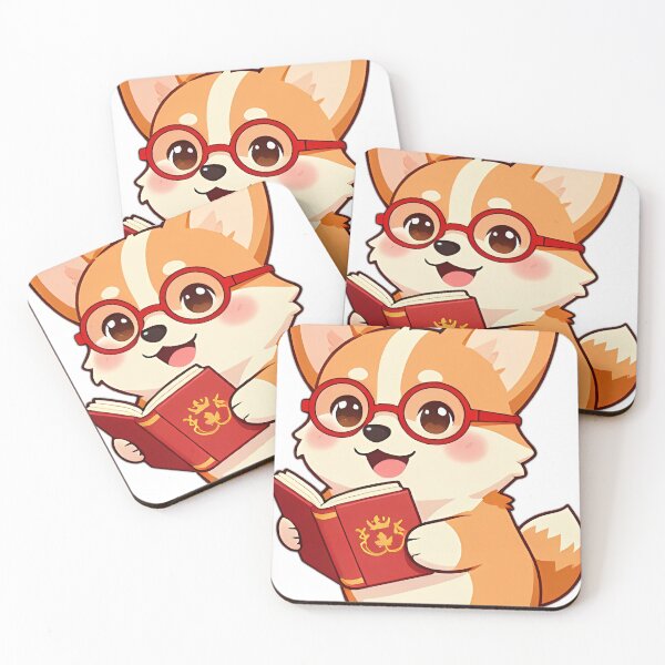 Item preview, Cute Pembroke Corgi with Royal Autumn Storybook designed and sold by pumsquare.
