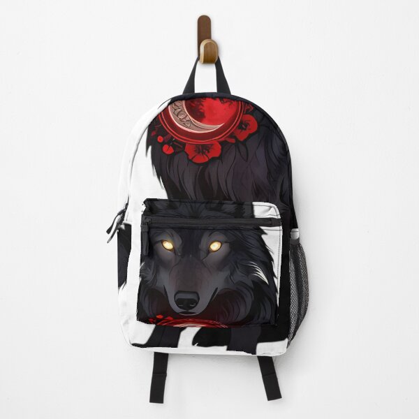 Item preview, Gothic Dire Wolf The Moon Tarot designed and sold by IllumeInk.