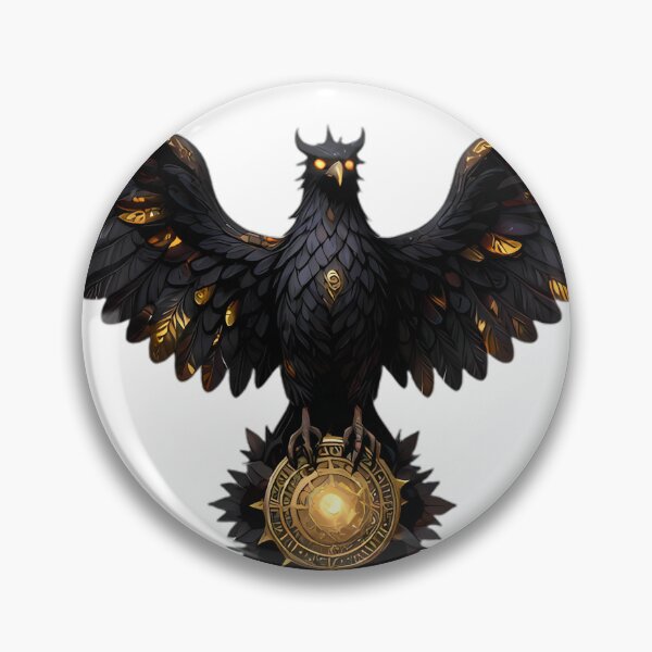 Item preview, Gothic Dark Phoenix The Sun Tarot designed and sold by IllumeInk.
