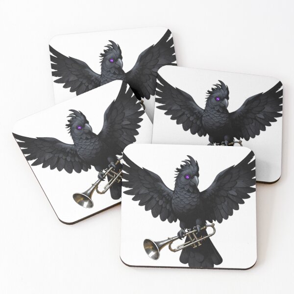 Item preview, Gothic Black Cockatoo Judgement Tarot designed and sold by IllumeInk.