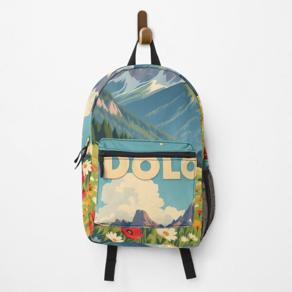 Item preview, Dolomites, Italy: Vintage-Style Painterly Travel Poster designed and sold by LSVart.