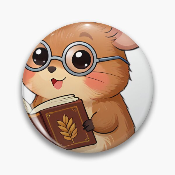 Item preview, Cute Field Mouse with Autumn Harvest Almanac designed and sold by pumsquare.