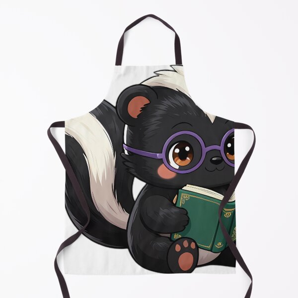 Item preview, Cute Baby Skunk with Botanical Flora Guide designed and sold by pumsquare.