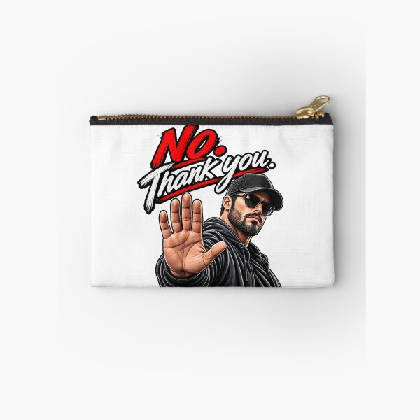 Item preview, Expressive answer. No. Thank you  designed and sold by Textyco.