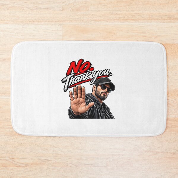 Item preview, Expressive answer. No. Thank you  designed and sold by Textyco.