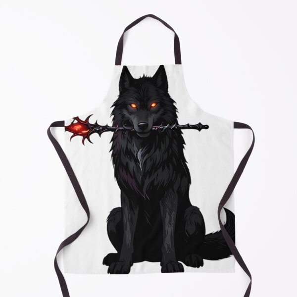 Item preview, Gothic Shadow Wolf Ace of Wands Tarot designed and sold by IllumeInk.