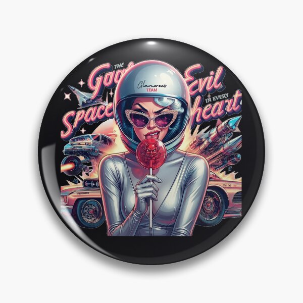 Item preview, Space Racer Devil Lollipop Helmet designed and sold by Voodoo Store Paranormal Collections.