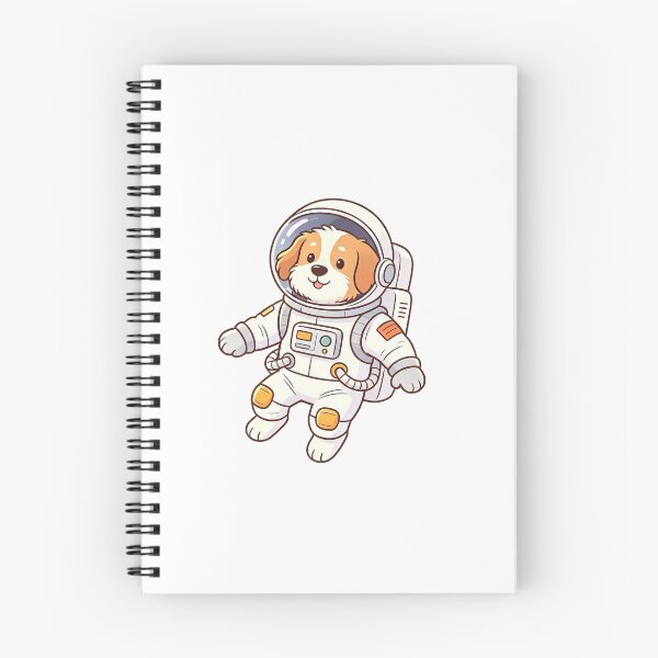 Item preview, astronaut dog designed and sold by mixoubraw.