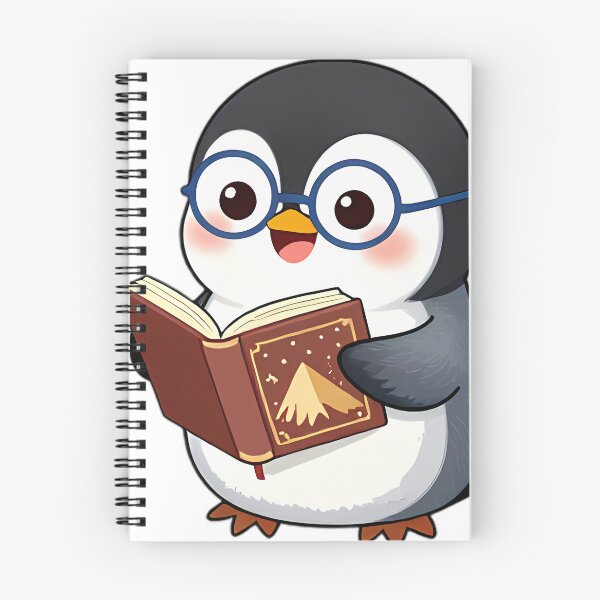 Item preview, Cute Baby Penguin Reading Adventure Tales designed and sold by pumsquare.