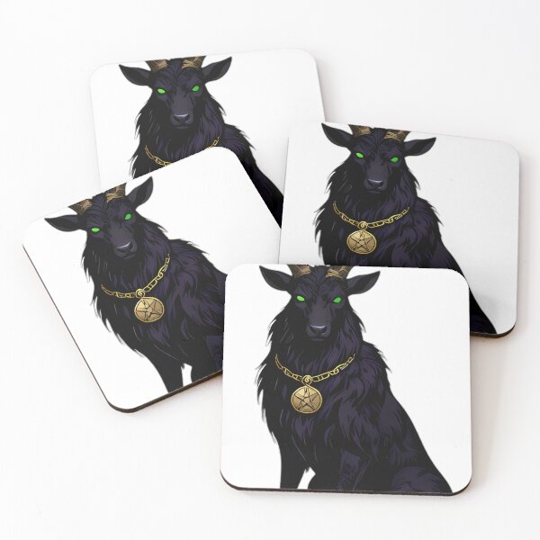 Item preview, Gothic Black Stag King of Pentacles Tarot designed and sold by IllumeInk.
