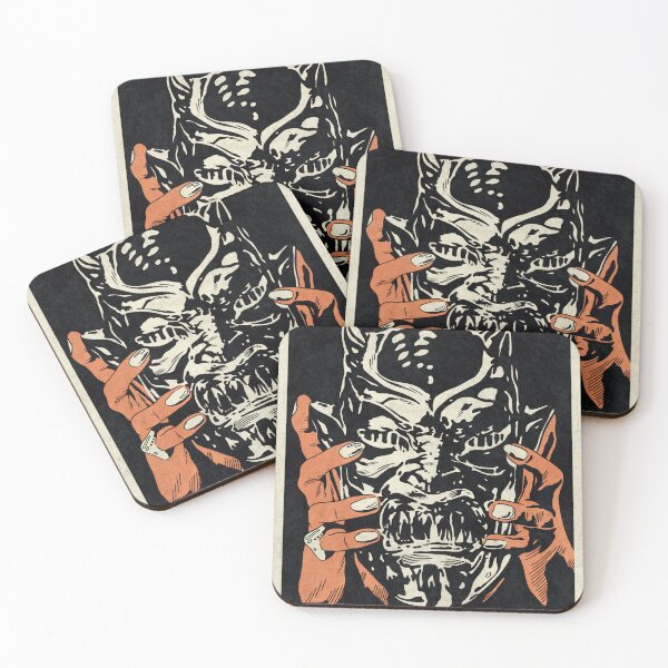 Item preview, DEMONS MASK - Demons (Vintage Halloween)  designed and sold by FamousWeirdosRB.