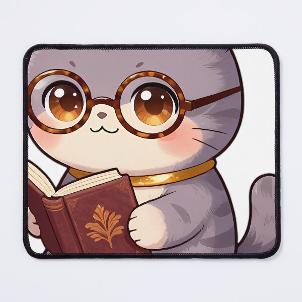 Item preview, Cute Scottish Fold Kitten with Autumn Poetry designed and sold by pumsquare.