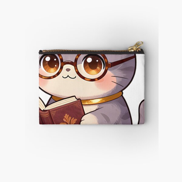 Item preview, Cute Scottish Fold Kitten with Autumn Poetry designed and sold by pumsquare.
