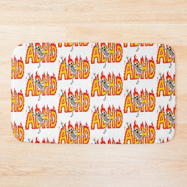 Item preview, ADHD Skeleton Fairy Dancing in Flames designed and sold by MonkiFlipp.