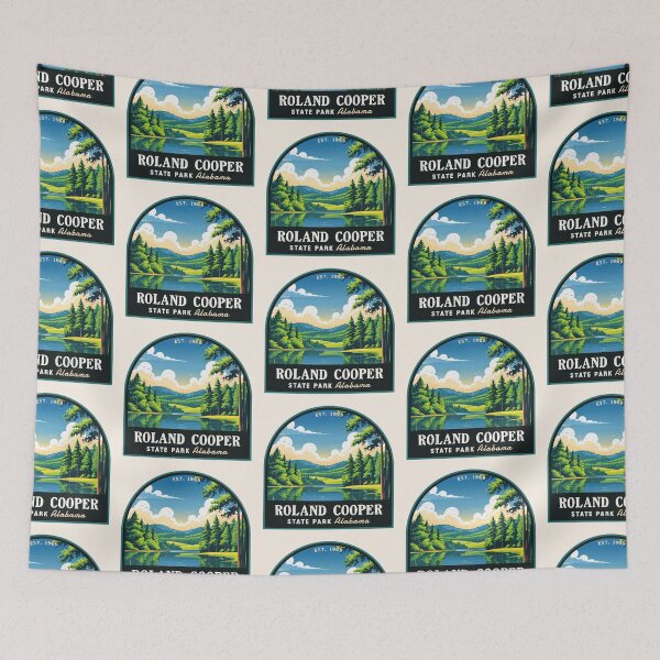 Item preview, Roland Cooper State Park (Alabama), USA designed and sold by PinkandP.