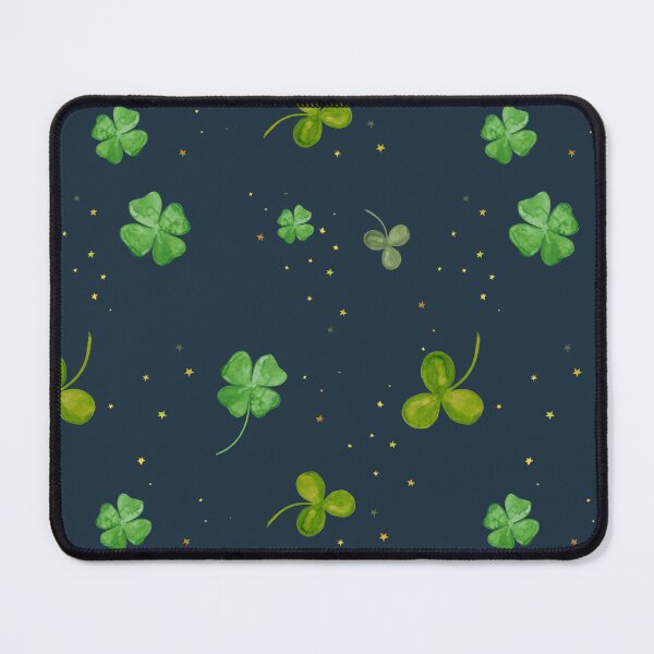 Item preview, Lucky Clover Stars Pattern designed and sold by FarnwirbelArt.