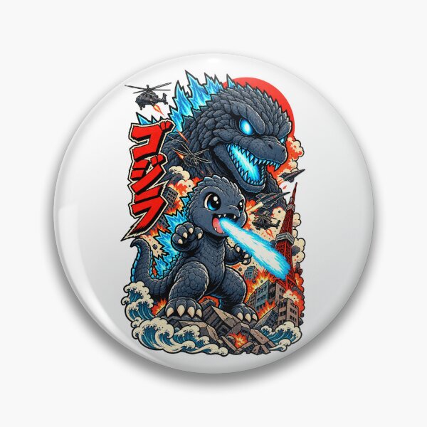 Item preview, Cutezilla – Giant Cat Kaiju Attack designed and sold by Pandaburba.