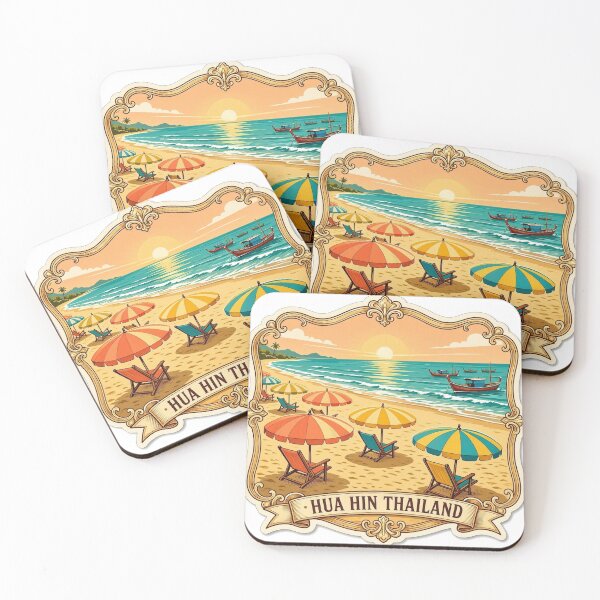 Item preview, Hua Hin Thailand — Beach Sunrise designed and sold by DogTiredbyPeter.