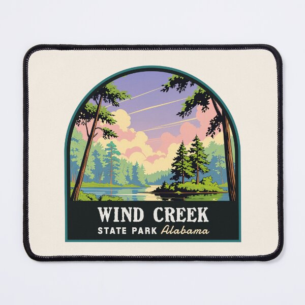 Item preview, Wind Creek State Park (Alabama), USA designed and sold by PinkandP.