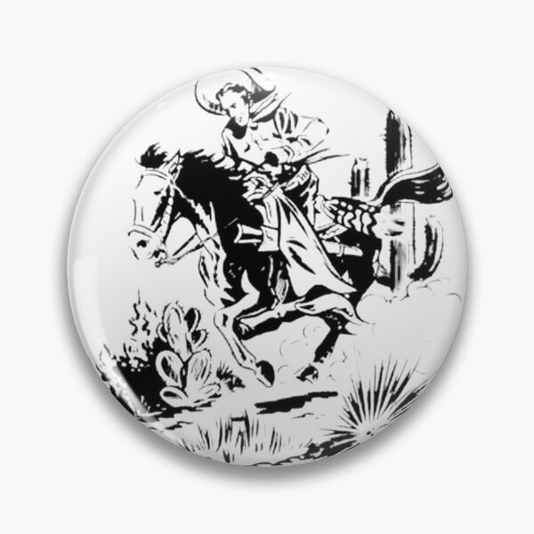Item preview, Dramatic Charro Cowboy Galloping Desert Western Art Retro | Limited Edition designed and sold by glitteringcandy.