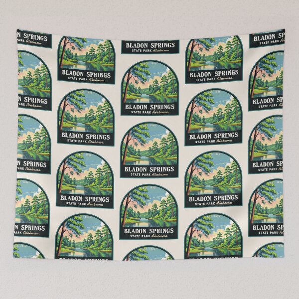 Item preview, Bladon Springs State Park (Alabama), USA designed and sold by PinkandP.