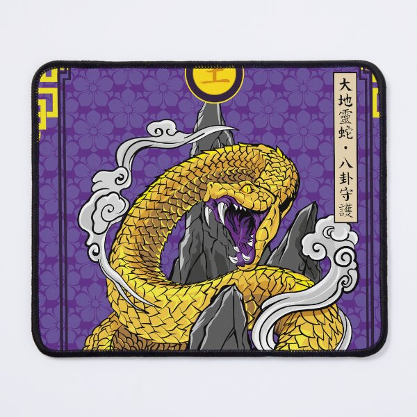 Item preview, Golden Chinese Zodiac Snake Fantasy Art designed and sold by Baihuart.