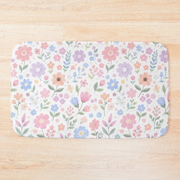 Item preview, Pastel Meadow: Seamless Floral Pattern designed and sold by Skyrocketz.