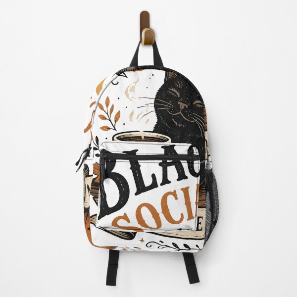 Item preview, Black Cat Social Club Coffee Division Halloween designed and sold by OliviaHayesArt.