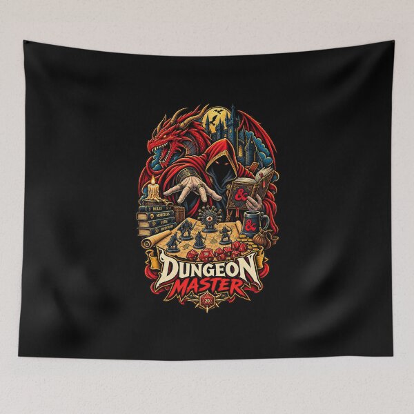 Item preview, Dungeon Master – Dragon Tabletop Adventure designed and sold by Pandaburba.