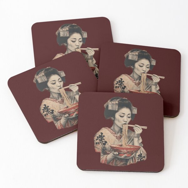 Item preview, Vintage Geisha Noodle Art designed and sold by kurosawasam67.