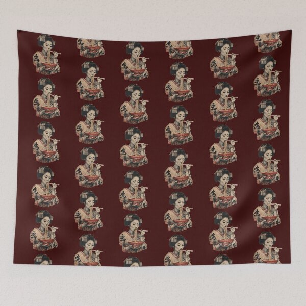 Item preview, Vintage Geisha Noodle Art designed and sold by kurosawasam67.
