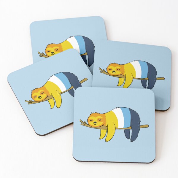 Item preview, Aroace Sloth Aroace Pride   designed and sold by MICHELL-LOVEB.