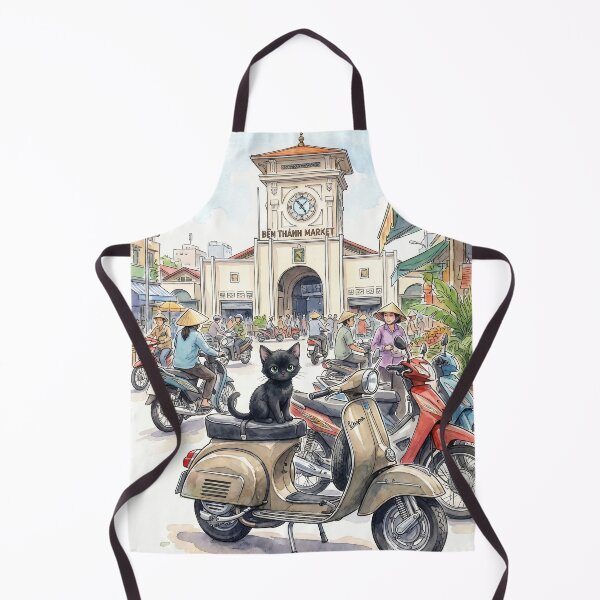 Item preview, Cute Little Black Cat in Ho Chi Minh City, Vietnam (P) designed and sold by CLBC.STORE.