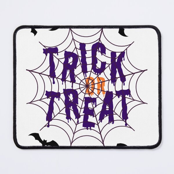Item preview, Spooky Trick or Treat Halloween Bat Spiderweb Design designed and sold by BoldPowStudio.