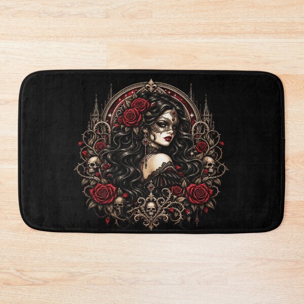 Item preview, Gothic Dark Romance Victorian Masquerade Woman designed and sold by TheInkRaven.