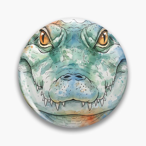 Item preview, Crocodile face vintage t-shirt  designed and sold by Knowvhere.