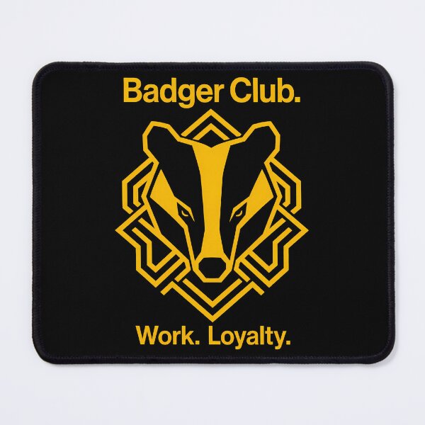 Item preview, Negative Space Badger Society Crest designed and sold by agearb.