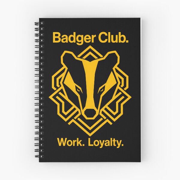 Item preview, Negative Space Badger Society Crest designed and sold by agearb.