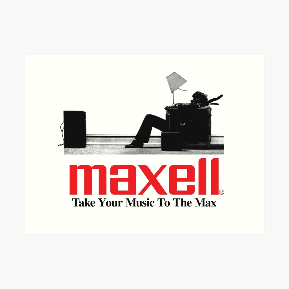 maxell tape t shirt