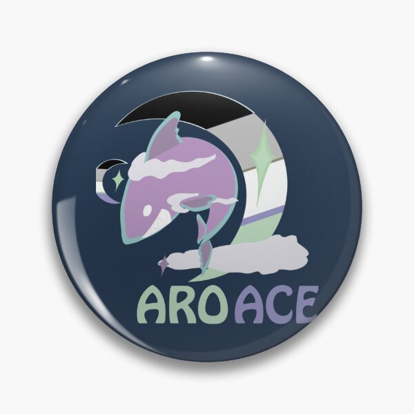 Item preview, AroAce Pride Sky Shark   designed and sold by MICHELL-LOVEB.