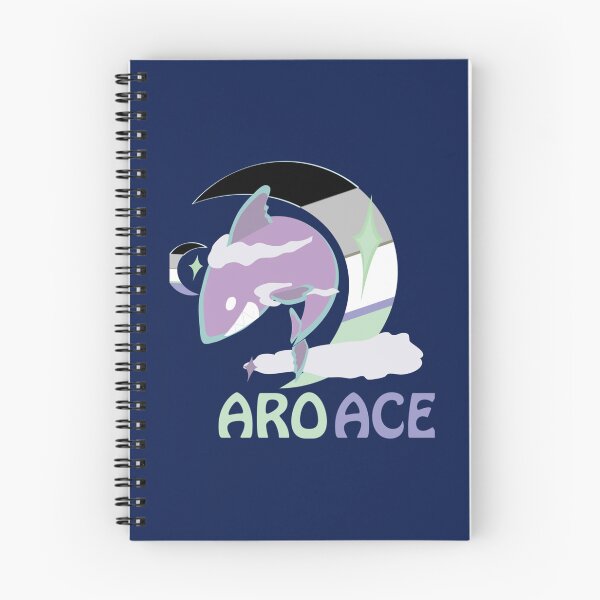 Item preview, AroAce Pride Sky Shark   designed and sold by MICHELL-LOVEB.
