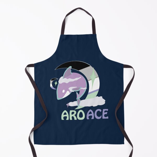 Item preview, AroAce Pride Sky Shark designed and sold by MICHELL-LOVEB.