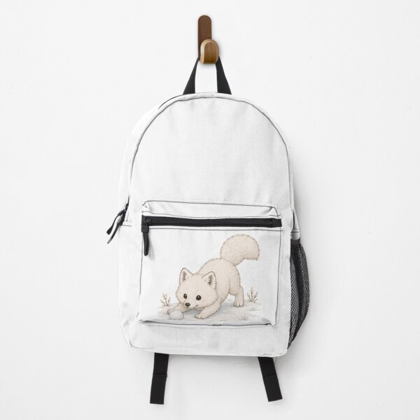 Item preview, Playful Pounce Arctic Fox designed and sold by MellowMunchkins.
