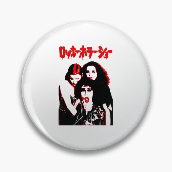 Item preview, Rocky Horror Japanese Red Outline Faces designed and sold by ElisaLitien.
