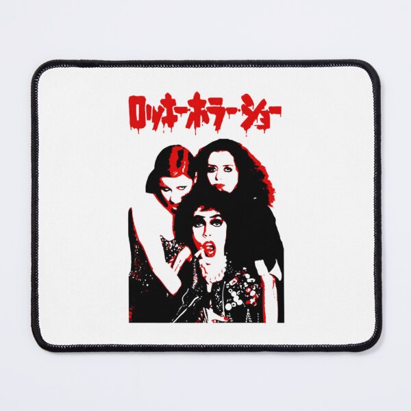 Item preview, Rocky Horror Japanese Red Outline Faces designed and sold by ElisaLitien.