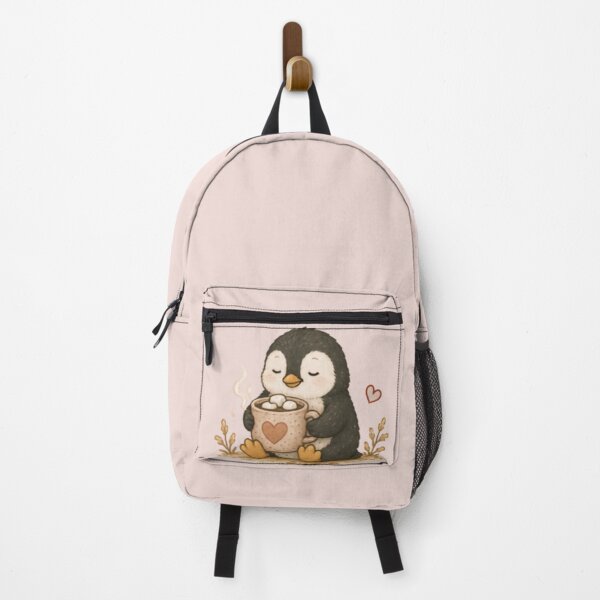 Item preview, Hot Chocolate Time Penguin designed and sold by MellowMunchkins.