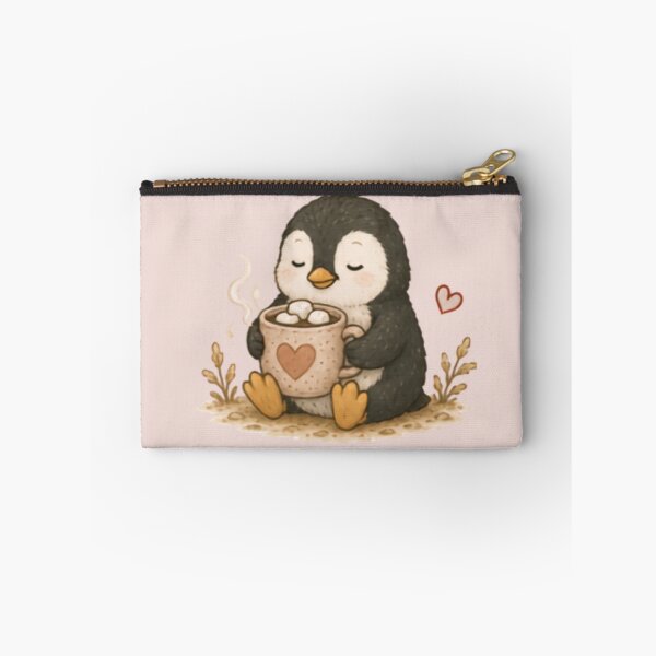 Item preview, Hot Chocolate Time Penguin designed and sold by MellowMunchkins.