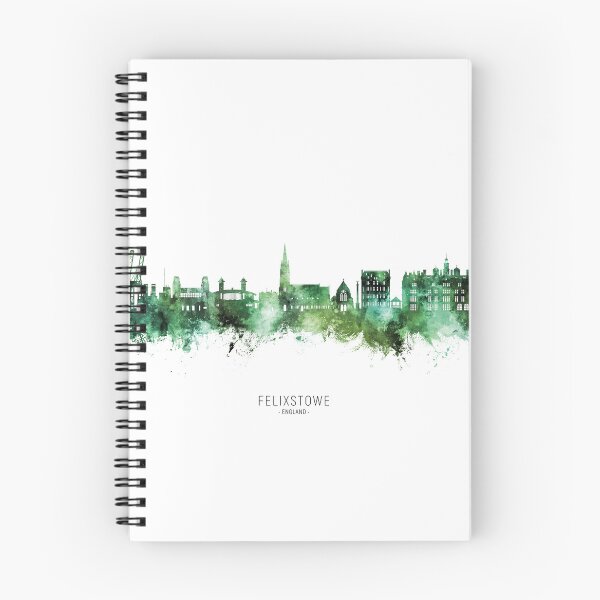 Item preview, Felixstowe England Skyline designed and sold by ArtPrints.